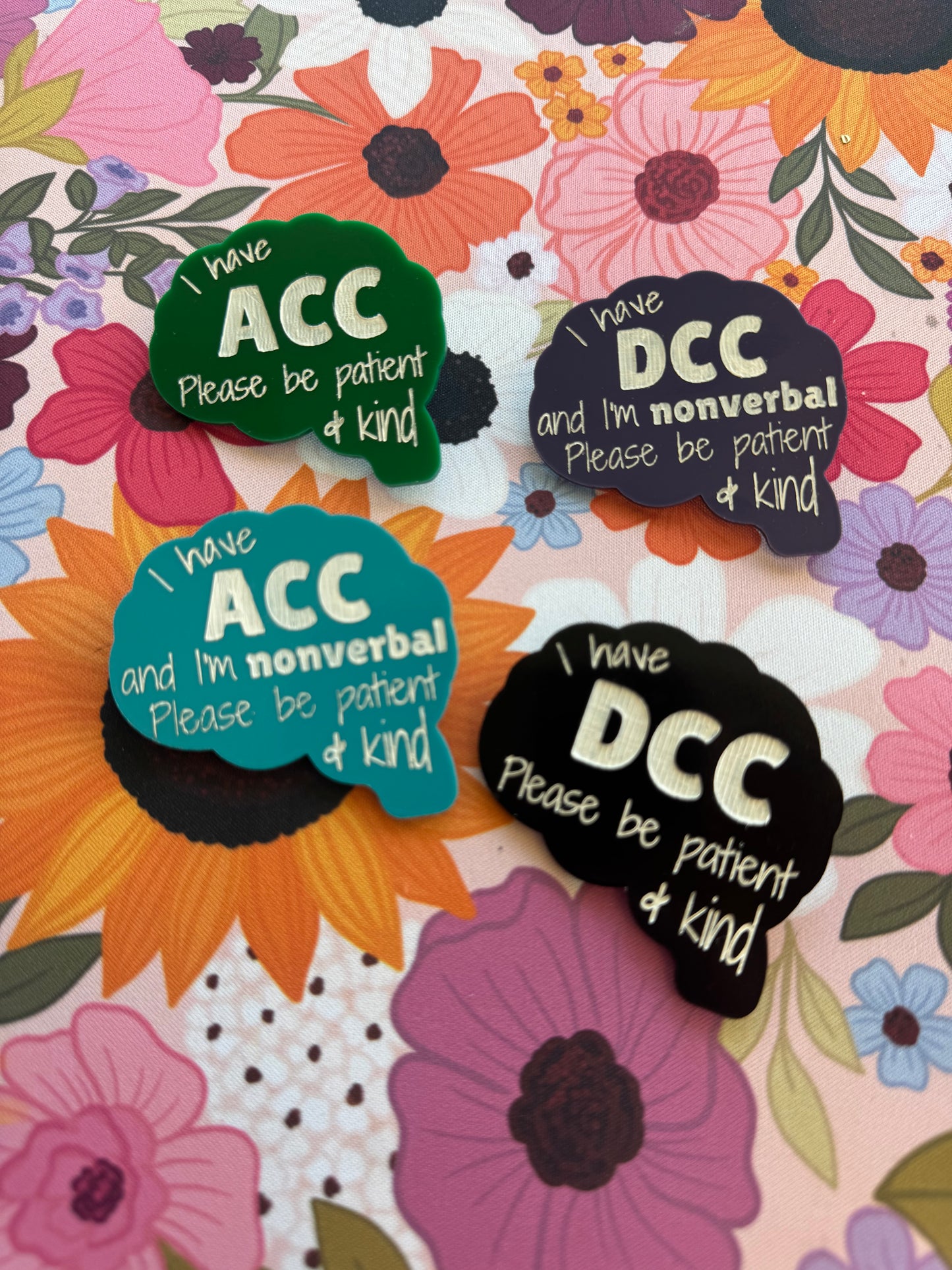 DCC and ACC Self Advocate Pin