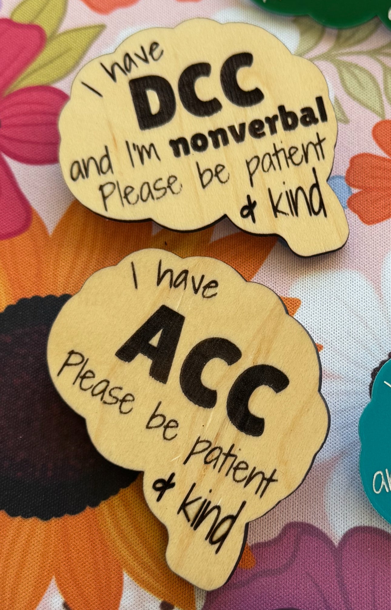 DCC and ACC Self Advocate Pin