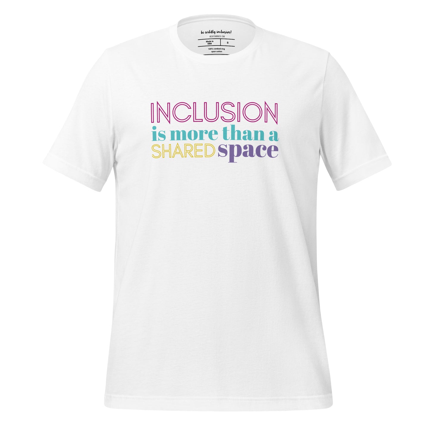 Inclusion Adult T-shirt-Style 1