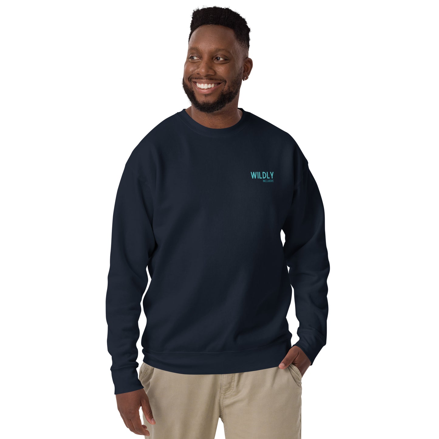 'Wildly Inclusive' Adult Crewneck Sweatshirt